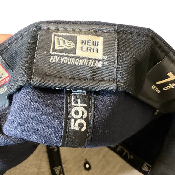 New Era 59Fifty MLB Houston Astros Logo On-Field Fitted Cap Size 7 3/8 - Picture 9 of 10